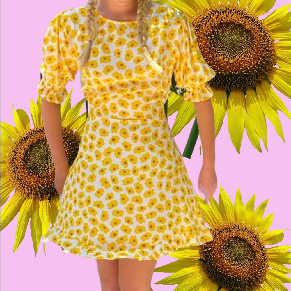 NWT Faithfull the Brand Florence Mini Dress - Picture 5 of 9